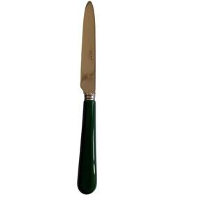 NEW Sabre Paris Pop Unis Dark Green Dinner Knife Stainless Steel